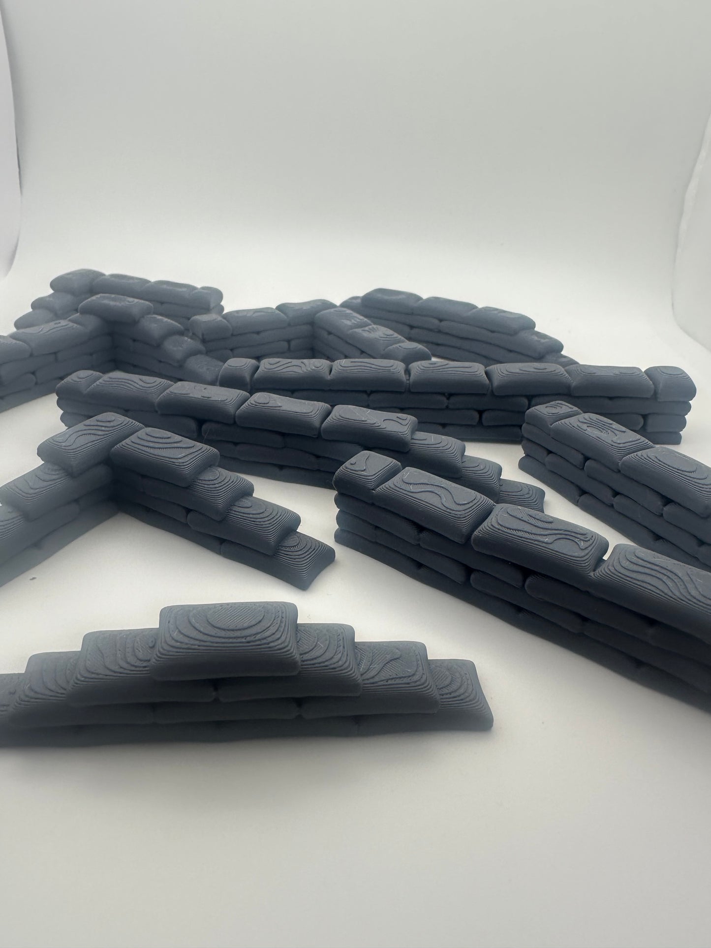 Modular Sandbag Terrain Set – 24 Piece Line of Sight Blocking Cover - UK delivery included.