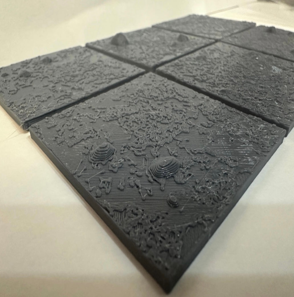 Modular Graveyard Terrain Bundle – Unpainted Tabletop Scenery - UK delivery included.