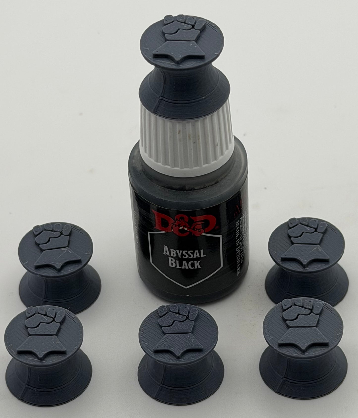 Iron Fist Paint Bottle Cap Swatches | Dropper Bottles