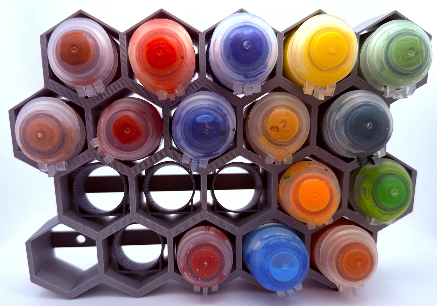 Universal Paint Rack Conversion Inserts 10 Pack Citadel & Dropper Bottle Adapter