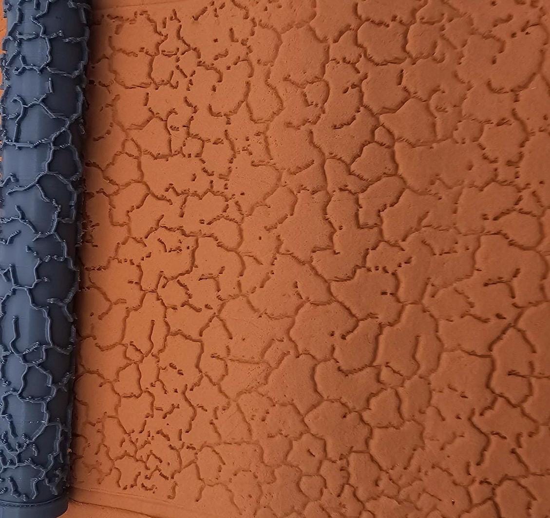 Baked Earth Texture Roller No. 40