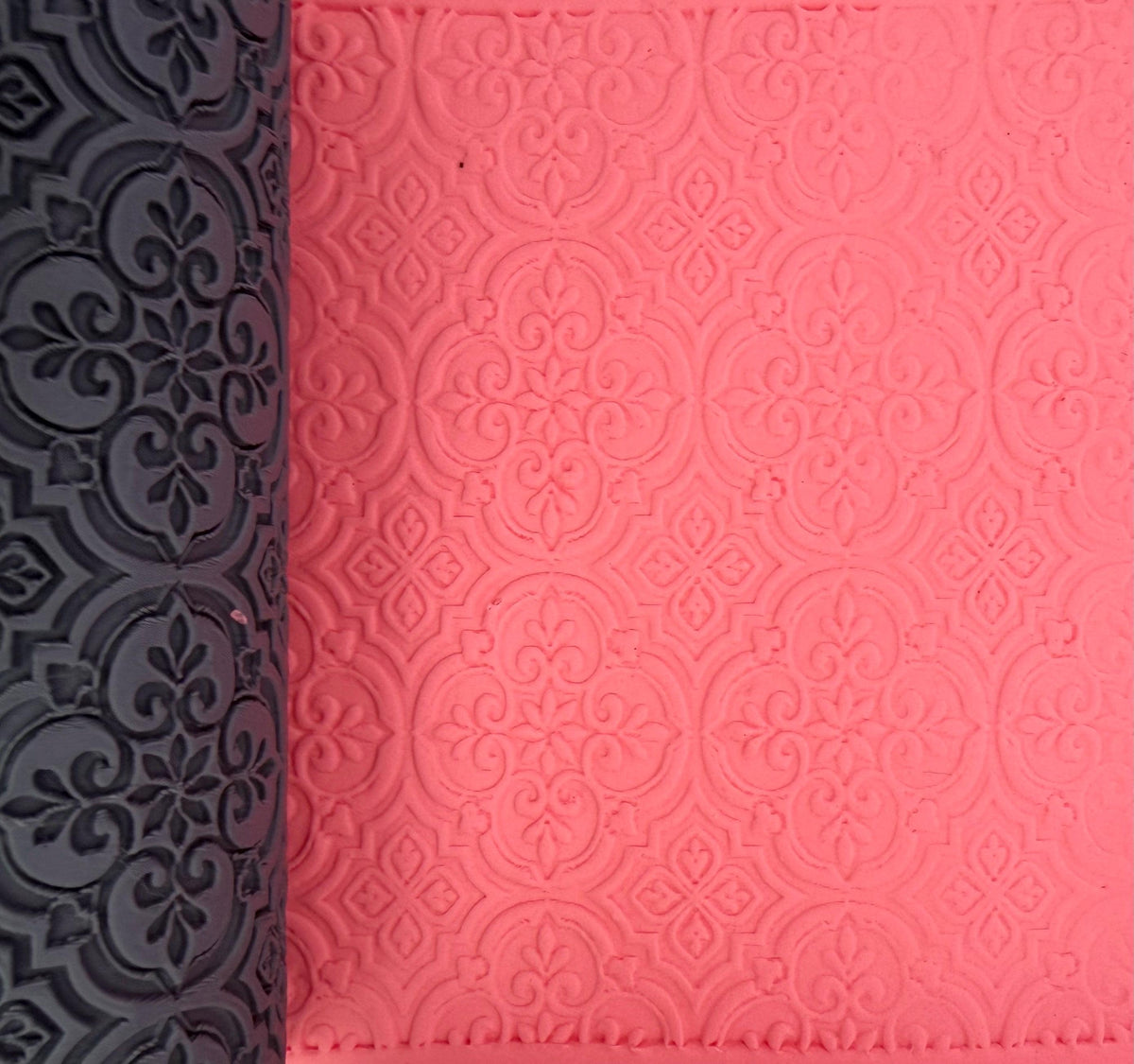 Ornamental Damask Texture Roller No. 59