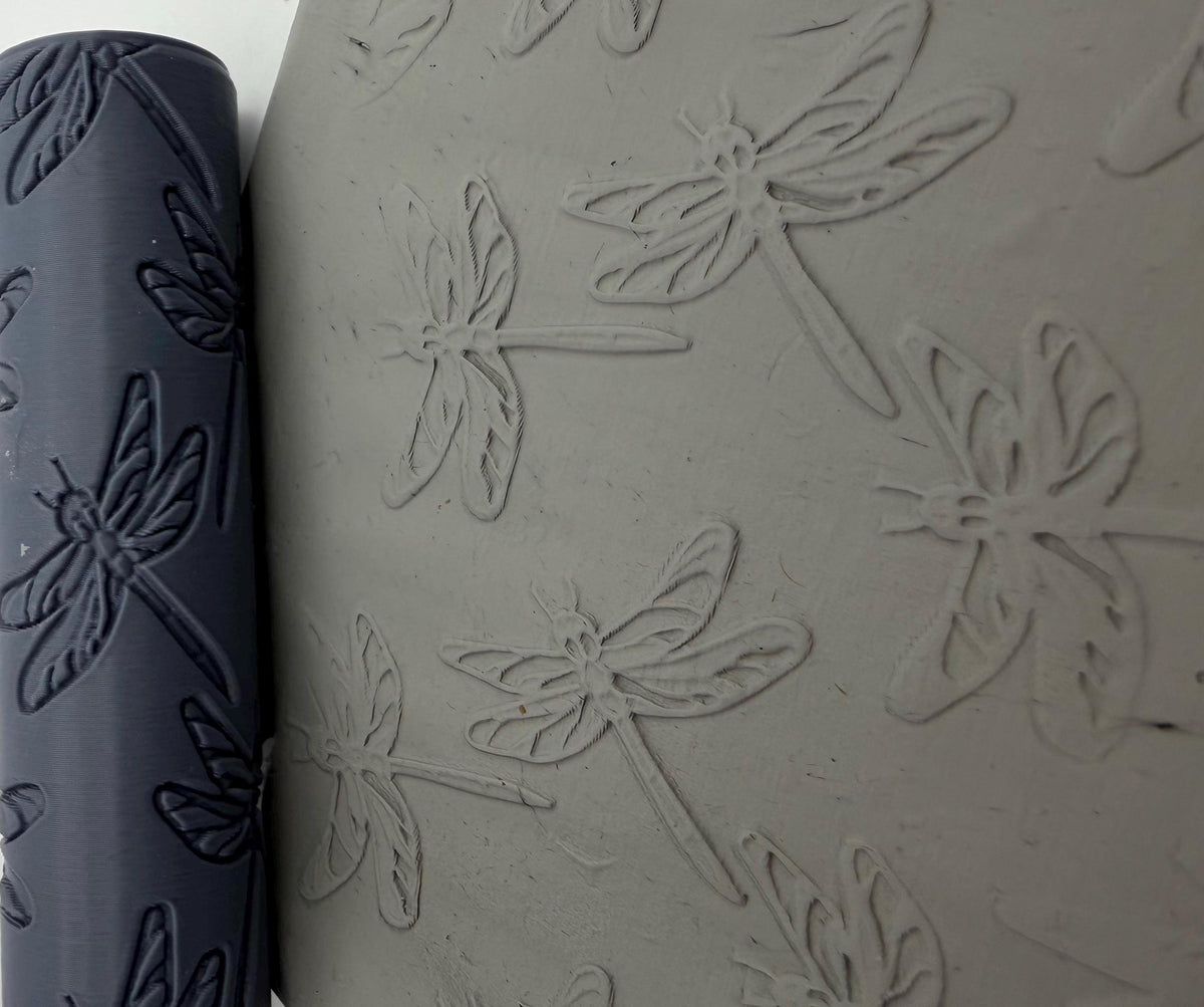 Dragonfly Emboss Texture Roller No. 7B