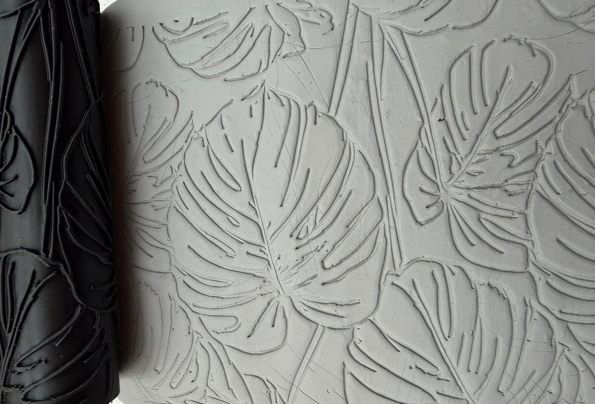 Monstera Texture Roller No. 80A