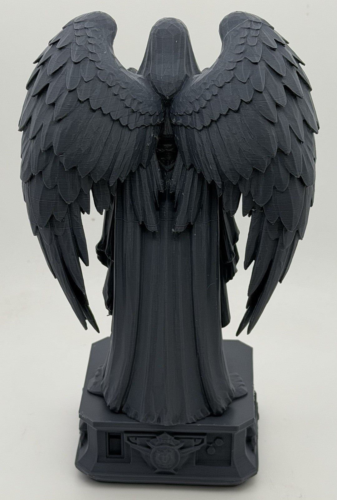 Large Winged Gothic Statue