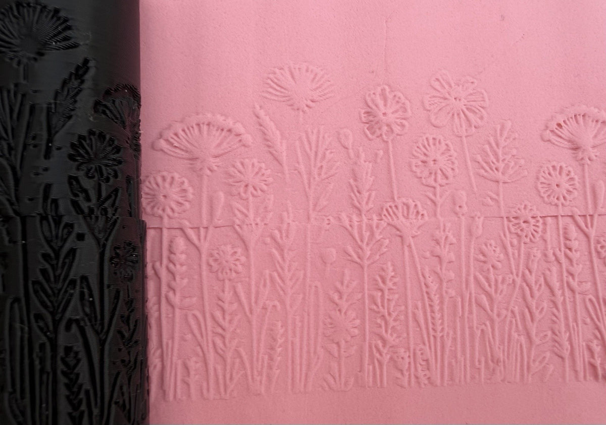 Wildflower Meadow Emboss Texture Roller No. 30B