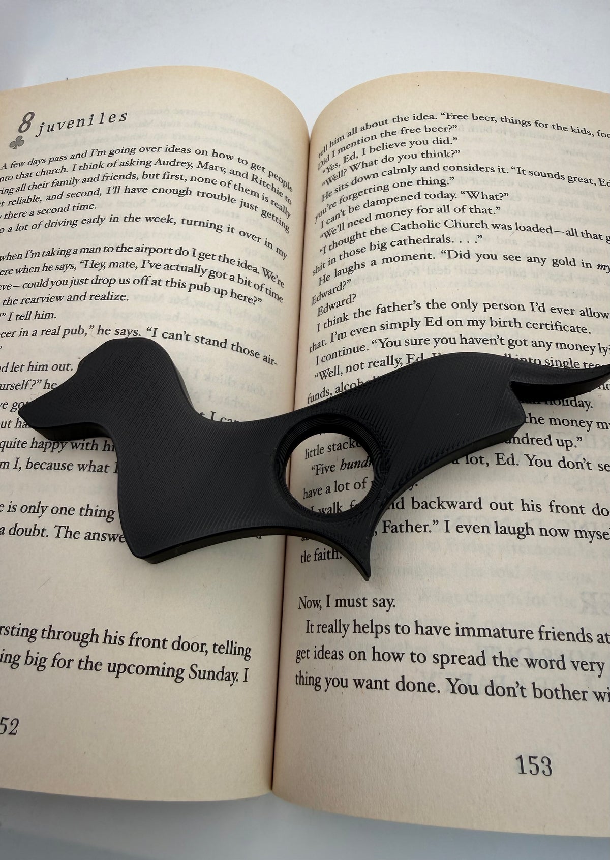 Dachshund Page Holder No. 5 – thumb book holder – photo 3