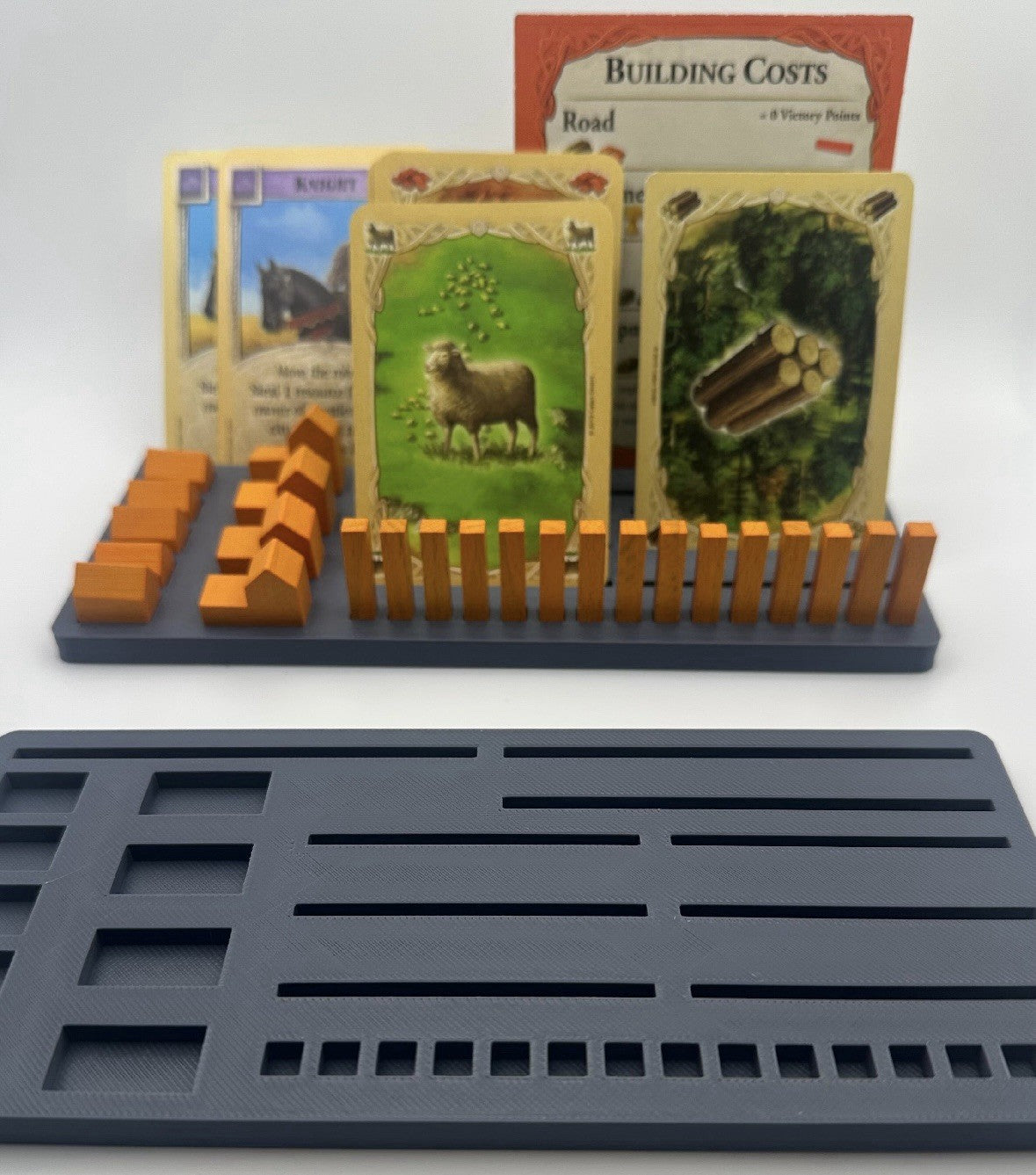 Complete 4-player organiser bundle components laid out