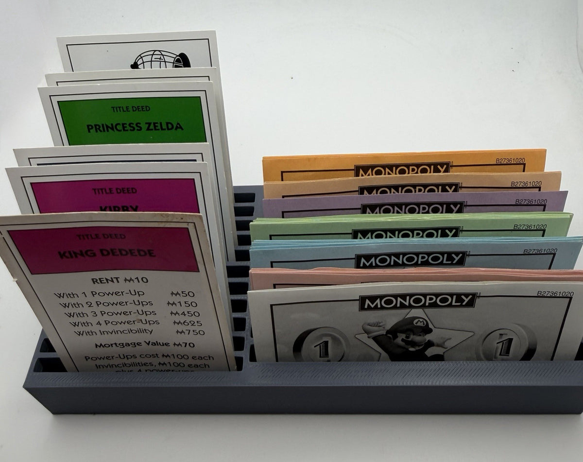 Player Organiser Tray - Money & Property Card Holder