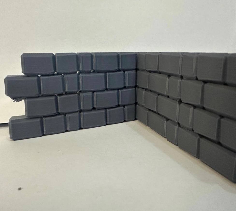 Modular Ruined Stone Wall Starter Bundle – Tabletop RPG & Fantasy Terrain - UK delivery included.