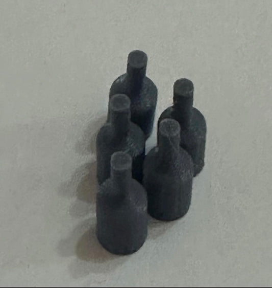 Miniature Bottle Set – 28–32mm Scatter Terrain (5 Pieces) - UK delivery included.