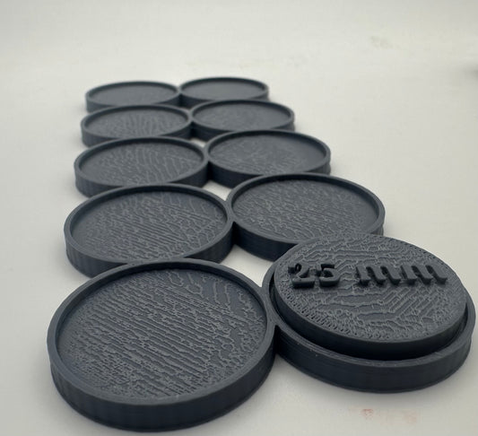 25mm 10-Model Movement Tray - Modular Infantry Tray for Tabletop Wargaming (1, 4 or 8 Pack) - UK Delivery Included