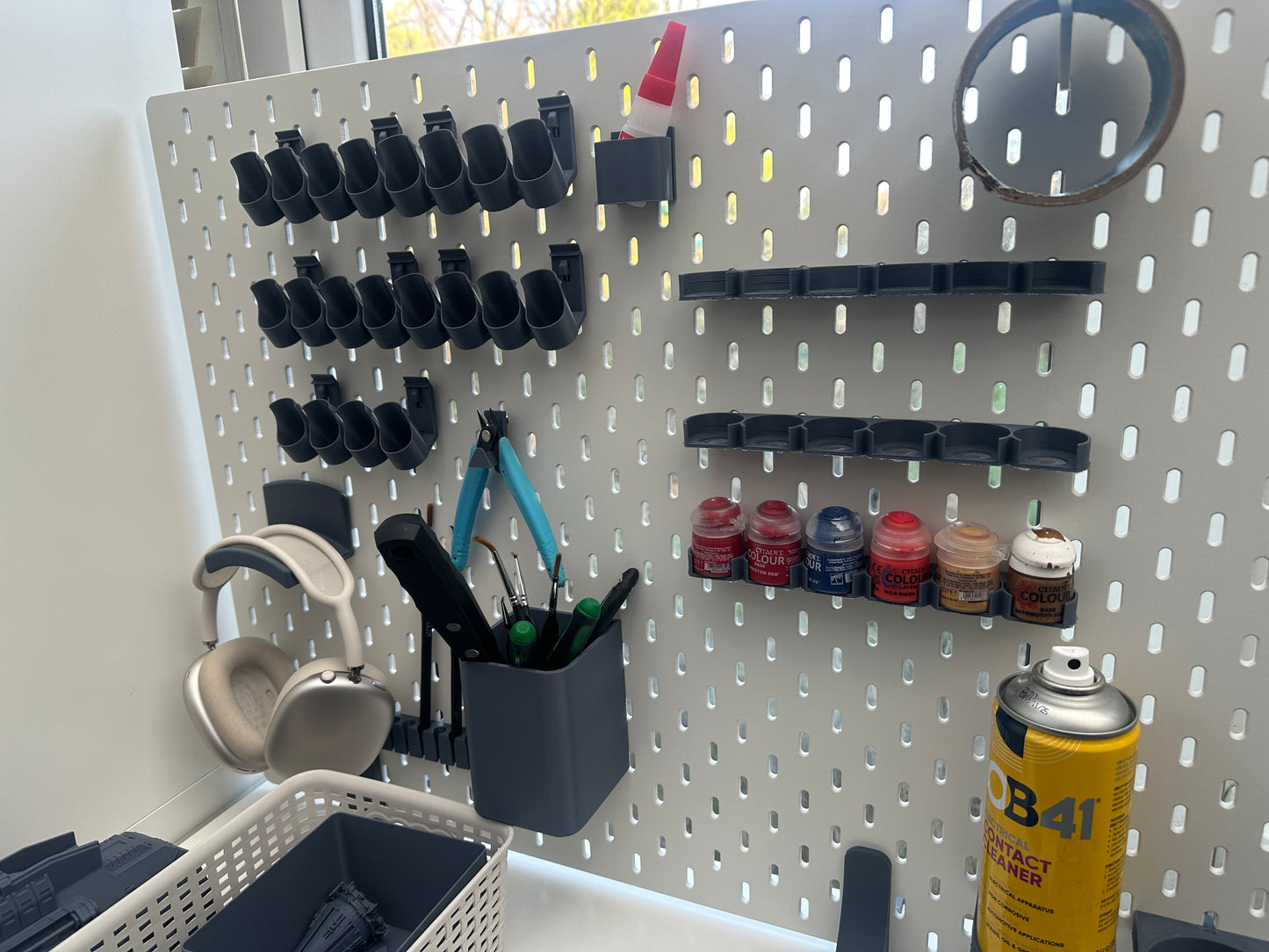 SKÅDIS Model Cutter Hooks (Pack of 3) – Hobby Tool Holder – UK Delivery Included