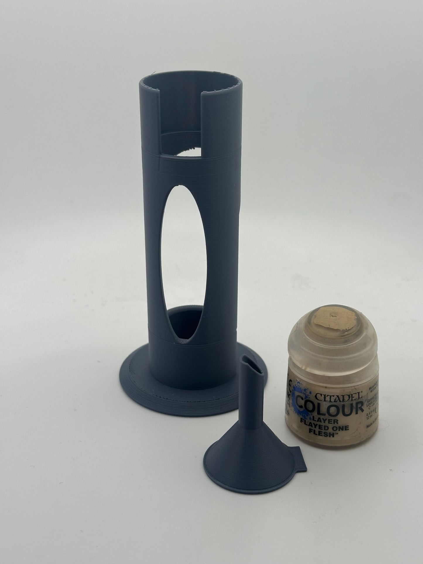 Citadel Paint Pot to Dropper Bottle Transfer Tool with Funnel – Miniature Hobby Paint Converter – UK Delivery Included