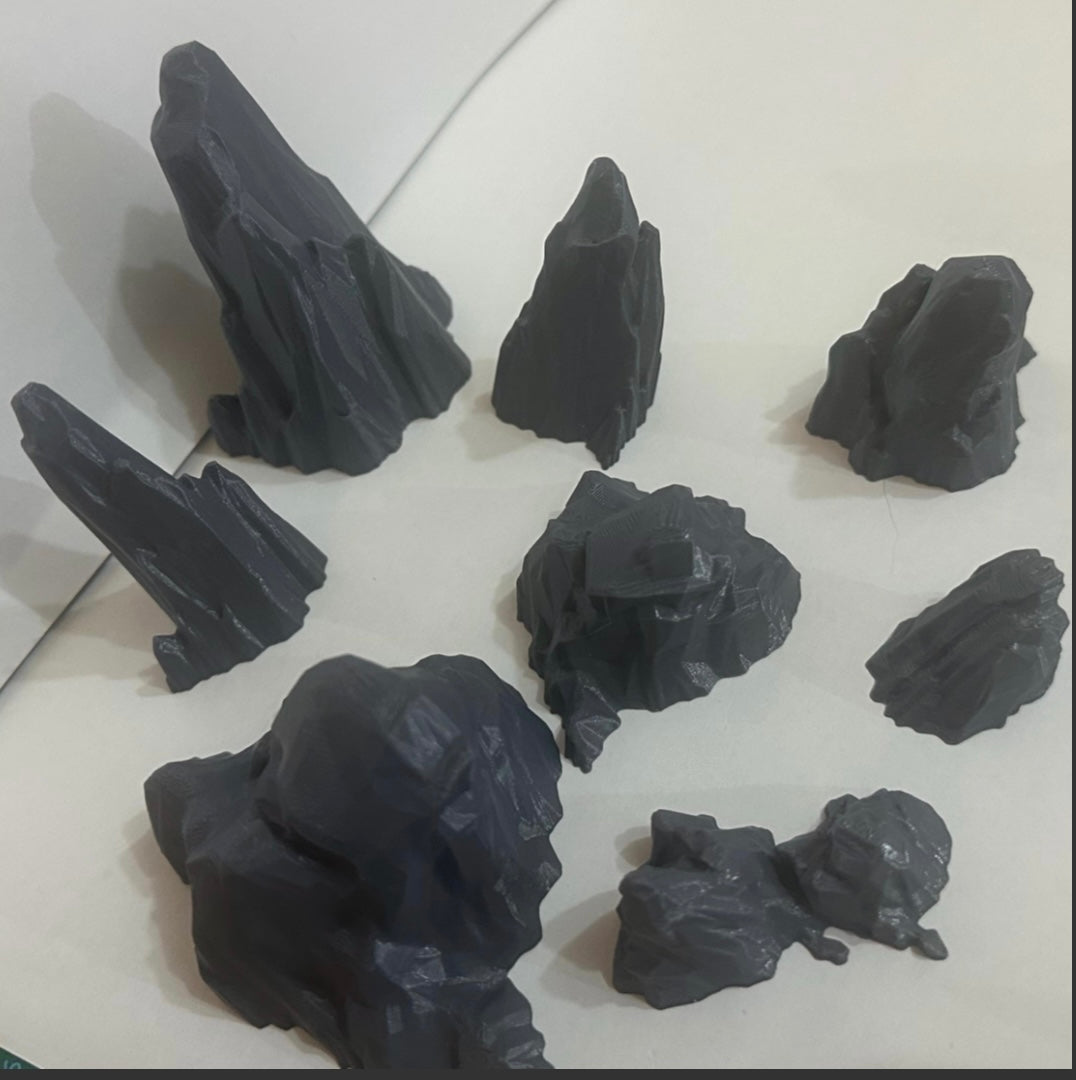 Modular Forest Terrain Bundle – 2×2 Tiles & Scatter Set - UK delivery included.