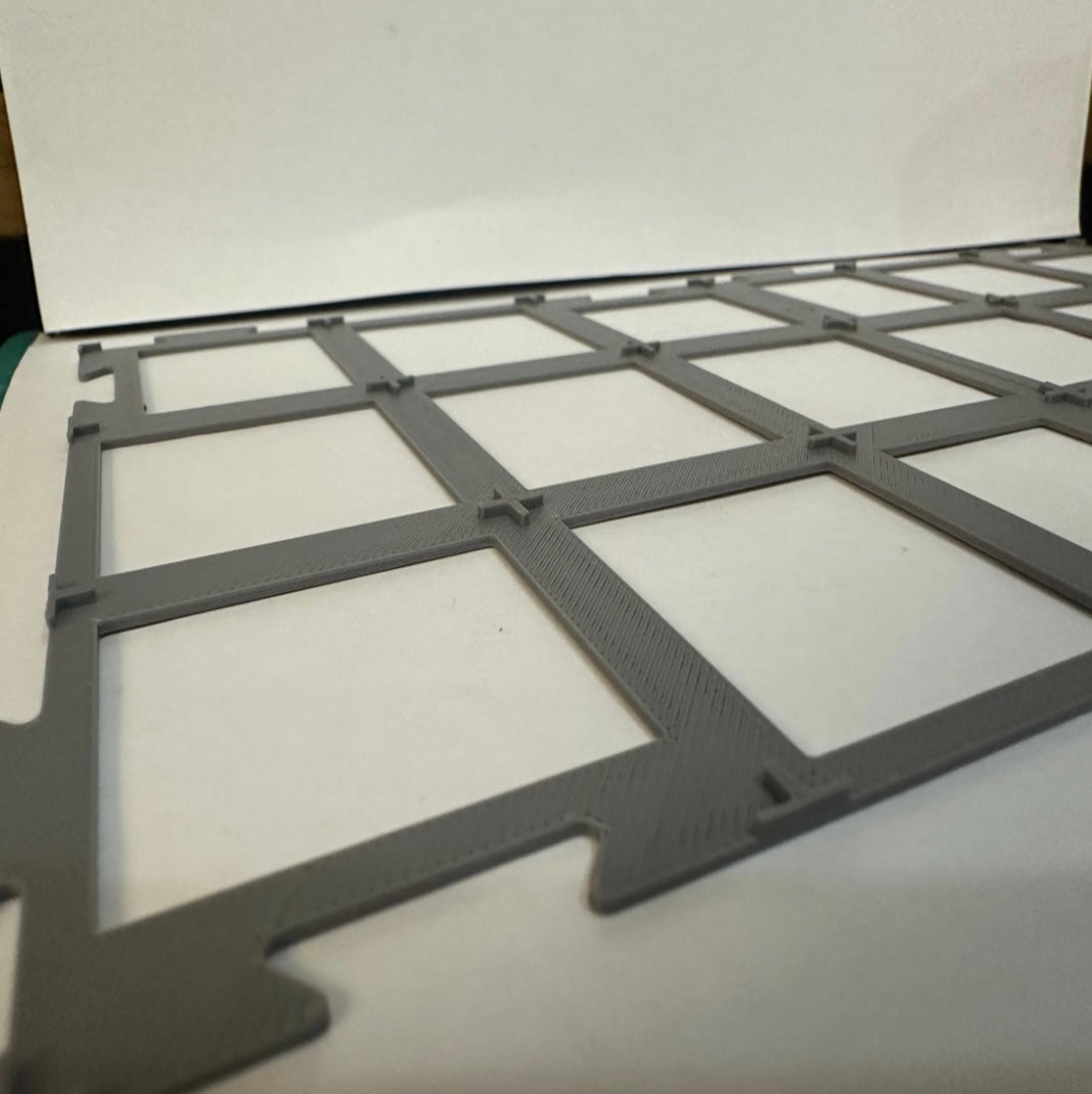 Modular Board Game Tile Holder Grid Set (45 × 45 mm) - UK delivery included.