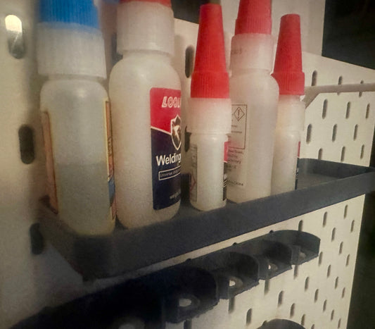 Hobby SKÅDIS Tray – Modular Pegboard Storage for Paints & Tools – UK Delivery Included