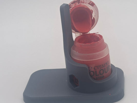 Paint Pot Holder Keeps Lids Open – Hobby Painting Tool – UK Delivery Included