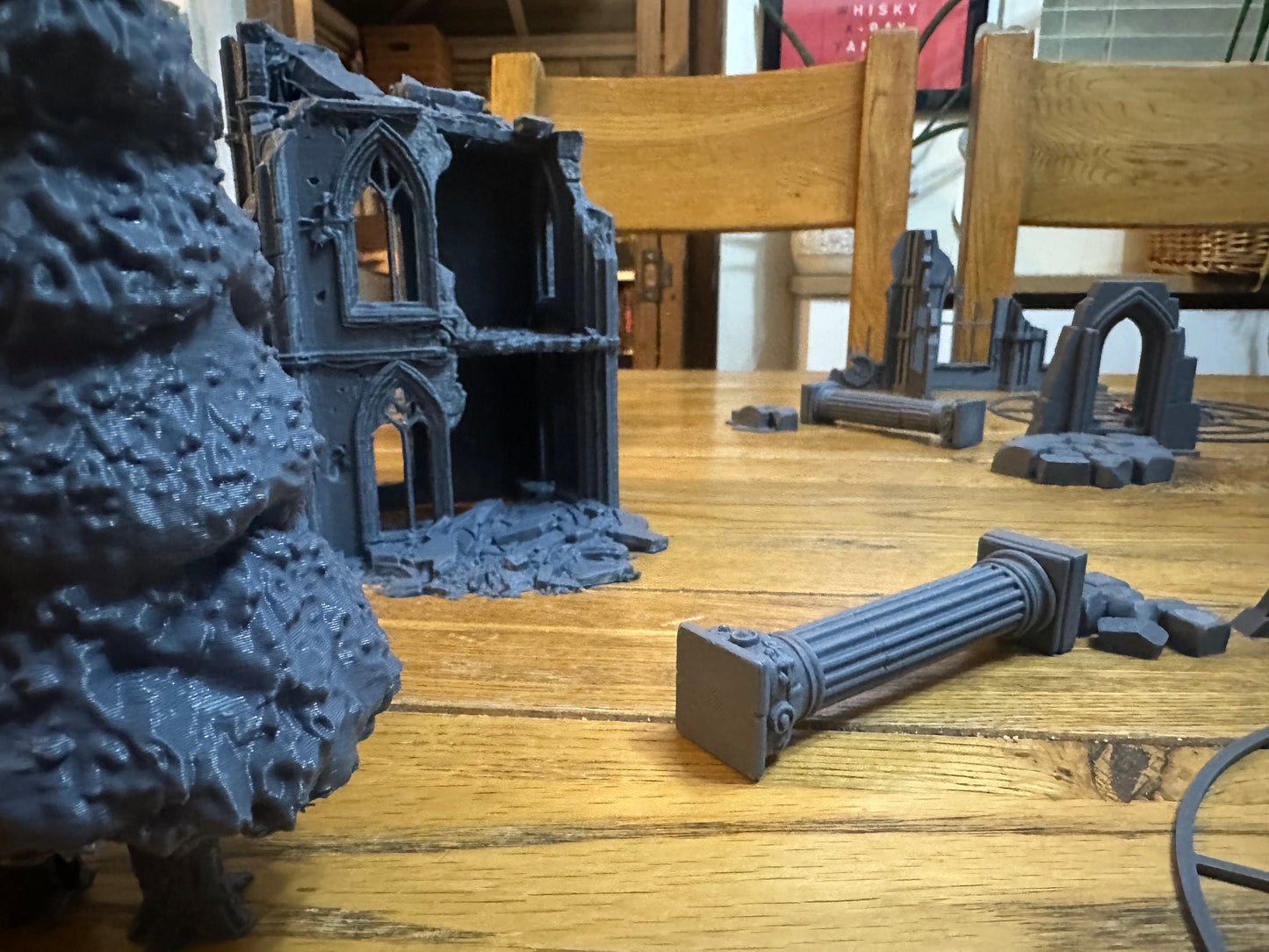 Gothic Battlefield Terrain Bundle – Complete Tabletop Wargaming Set – UK Delivery Included