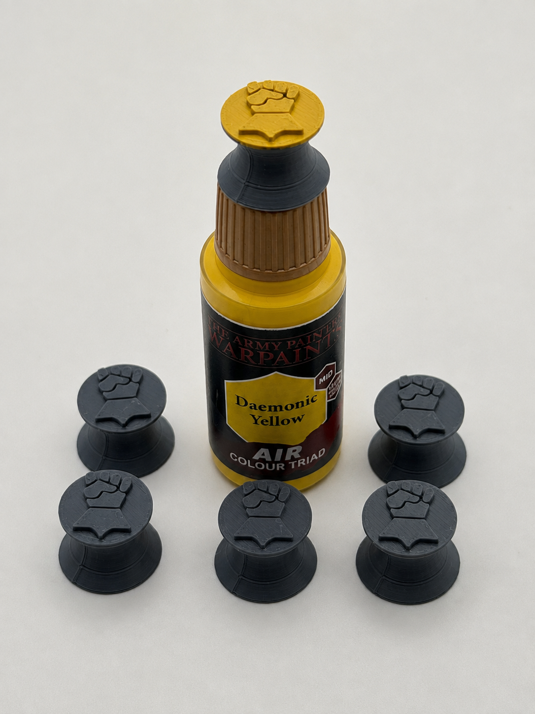 Iron Fist Paint Bottle Cap Swatches | Dropper Bottles
