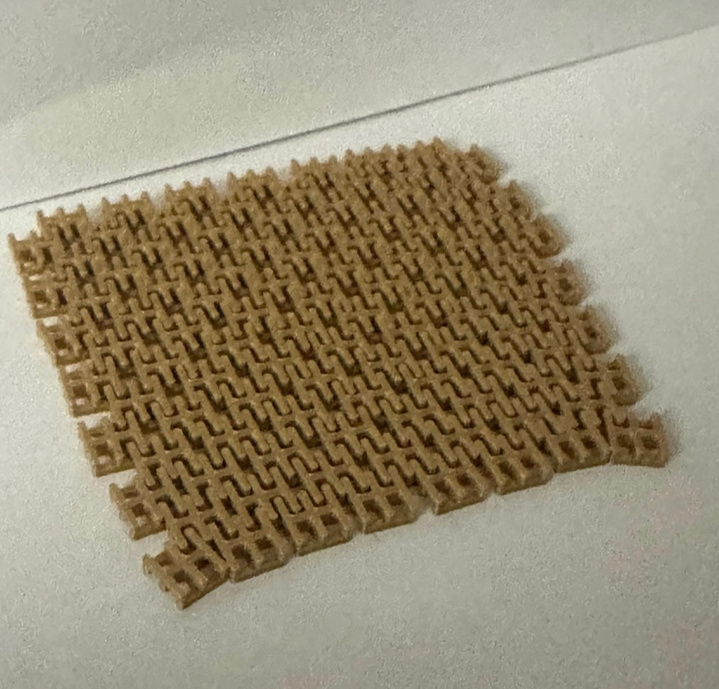 Flexible Mesh Fidget Sheet – 100×100mm Sensory Desk Toy - UK delivery included.