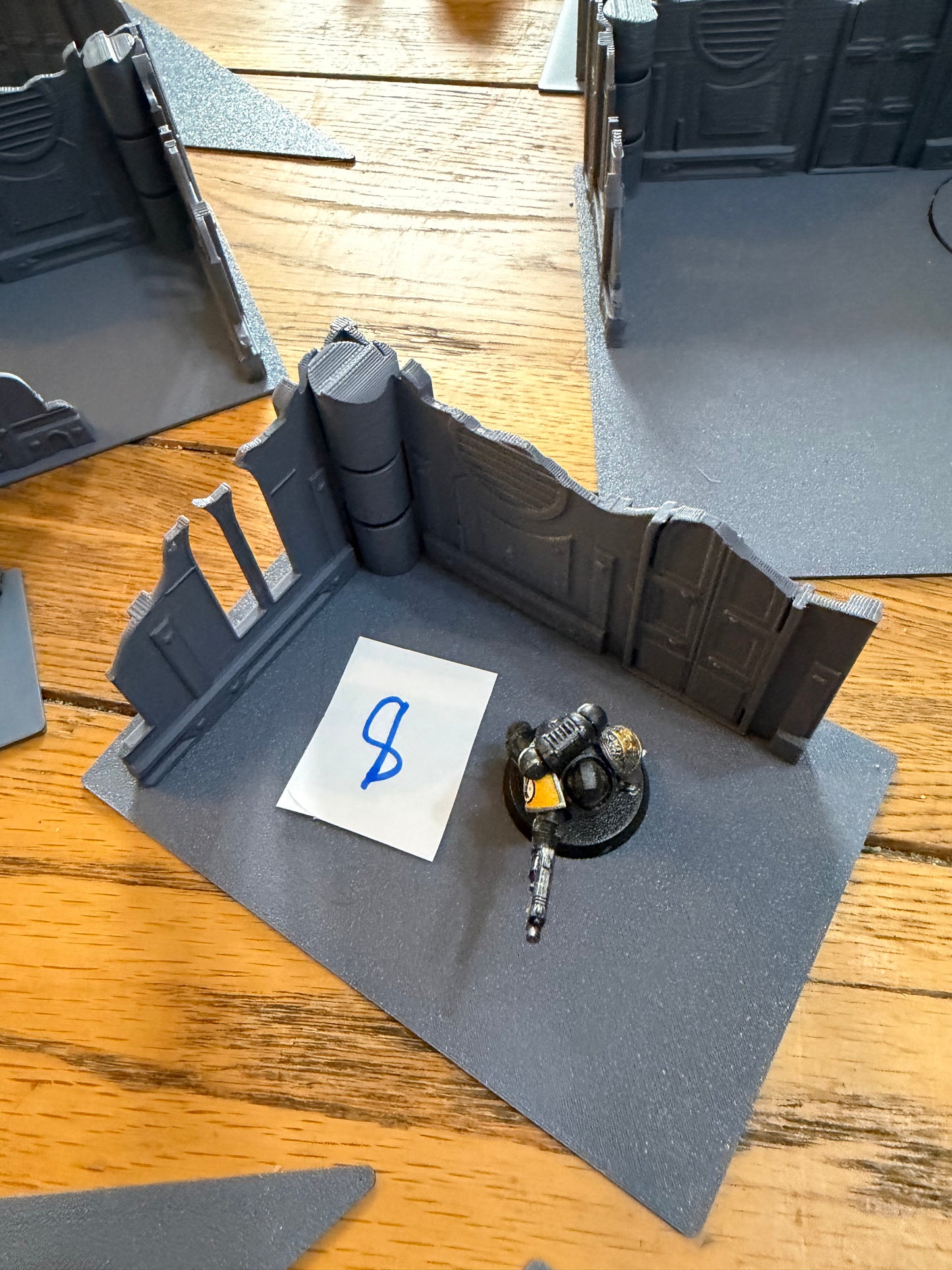 Foldable 11th Edition Compatible Terrain Set | With or Without Footprints