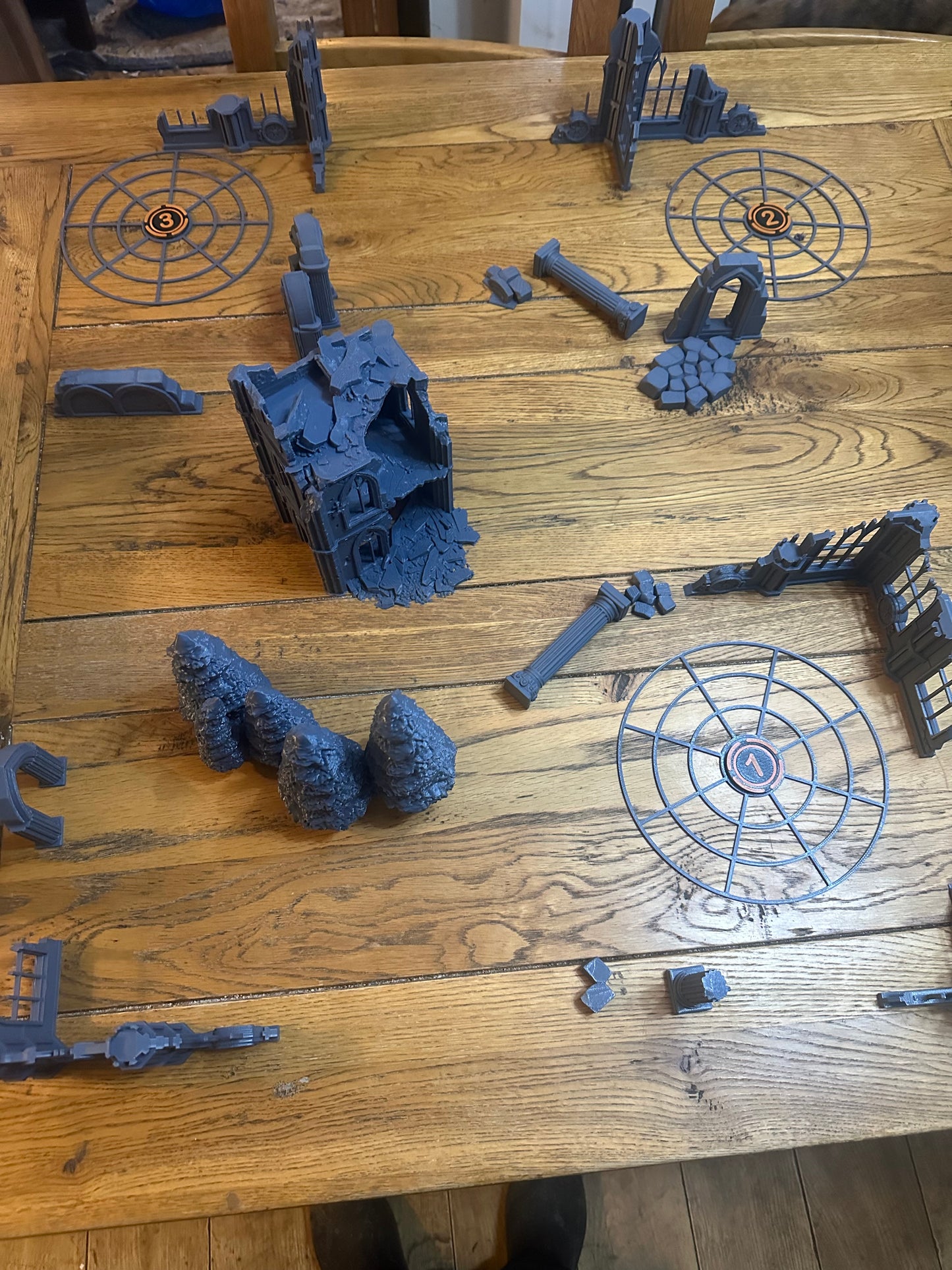 Gothic Battlefield Terrain Bundle – Complete Tabletop Wargaming Set – UK Delivery Included
