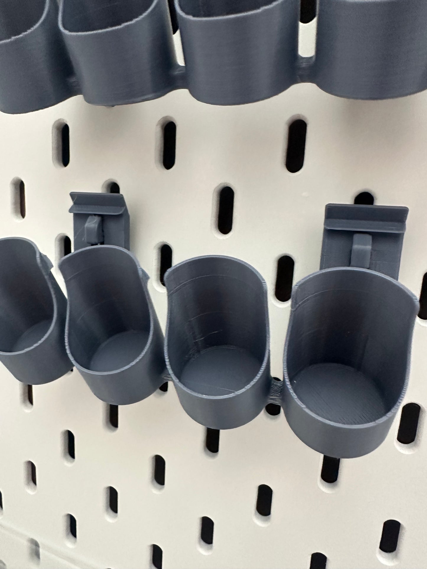 SKÅDIS Pegboard Paint Storage System – Holds 32 Vallejo & Army Painter Paints + Brush Holders (UK Delivery Included)