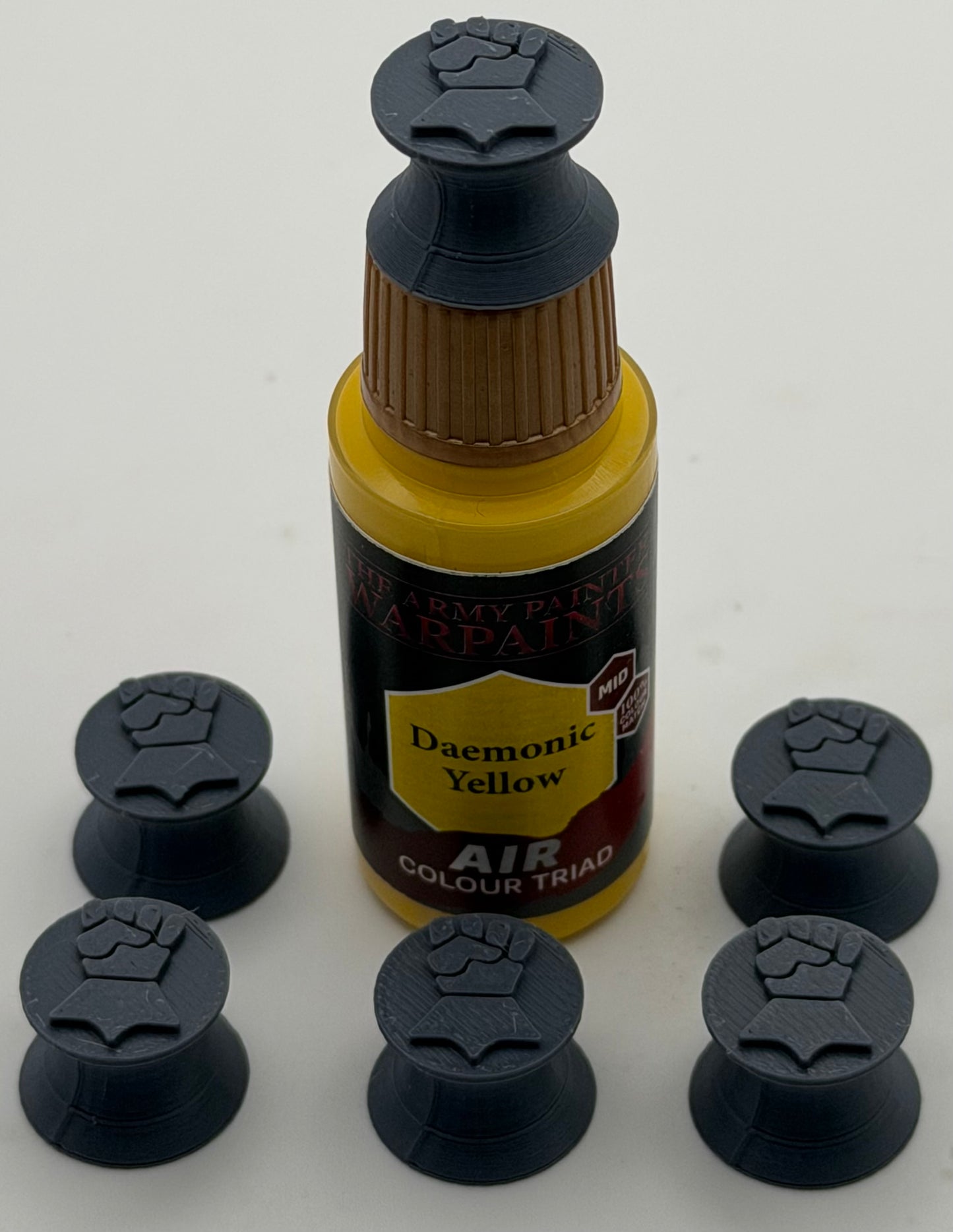 Iron Fist Paint Bottle Cap Swatches | Dropper Bottles