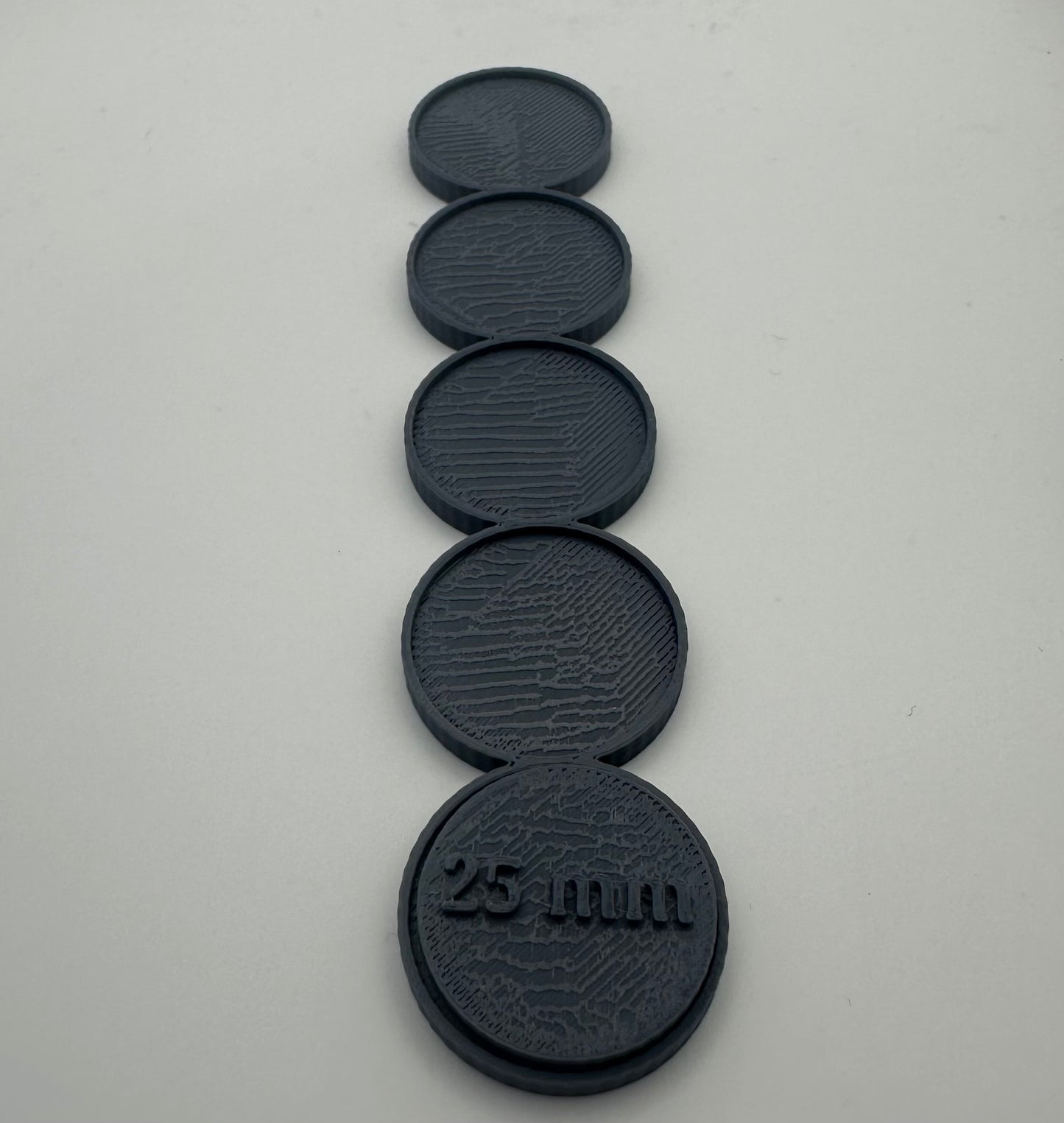 25mm 5-Model Movement Tray – Tabletop Wargaming Infantry Tray (1, 4 or 8 Pack) – UK Delivery Included