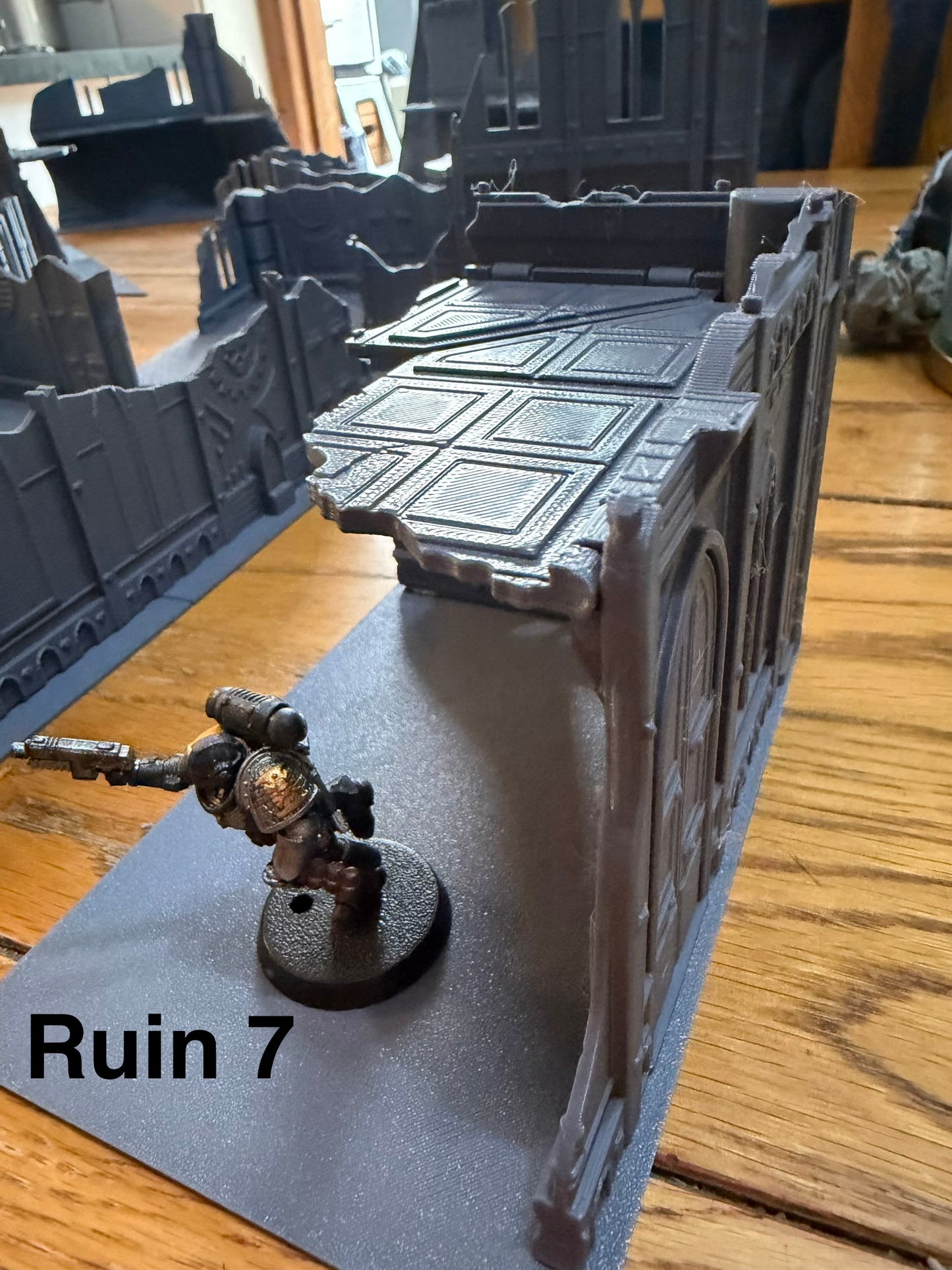 Foldable 11th Edition Compatible Terrain Set | With or Without Footprints