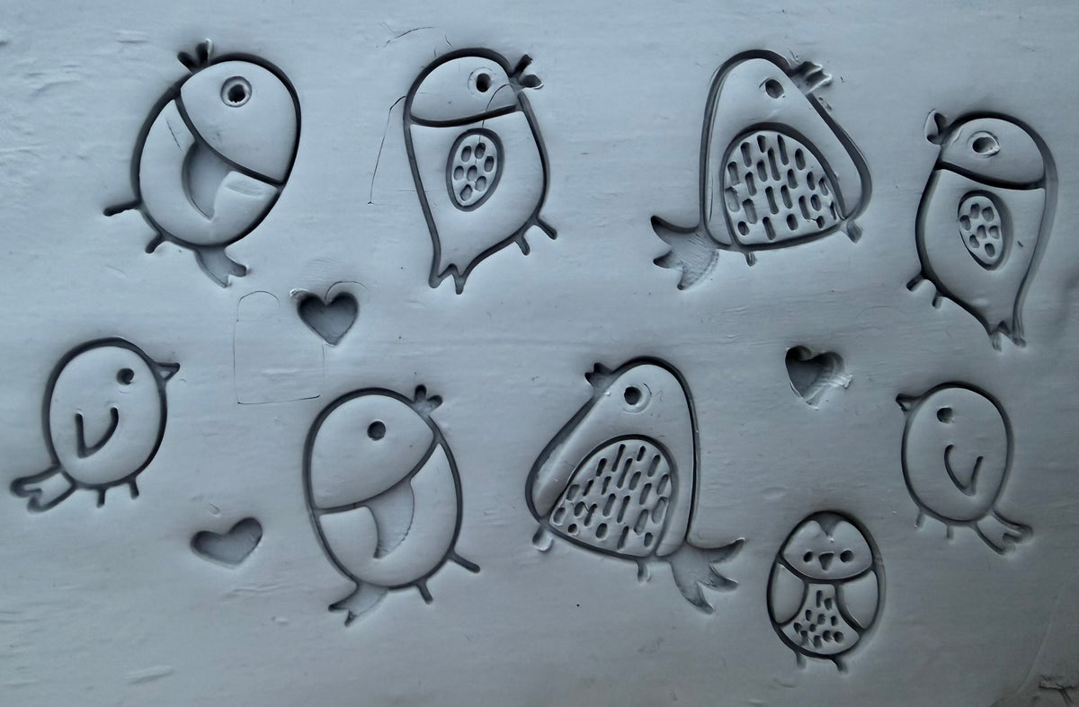 Bird Embossing Stamp Set