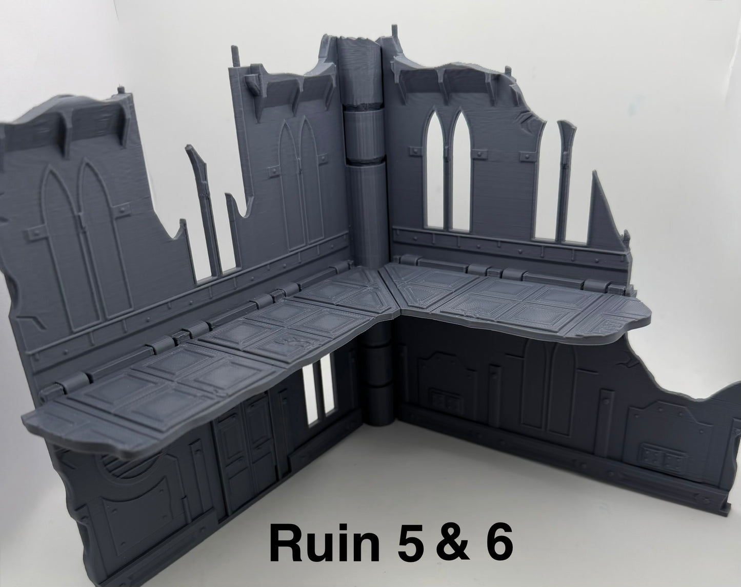 Foldable 11th Edition Compatible Terrain Set | With or Without Footprints