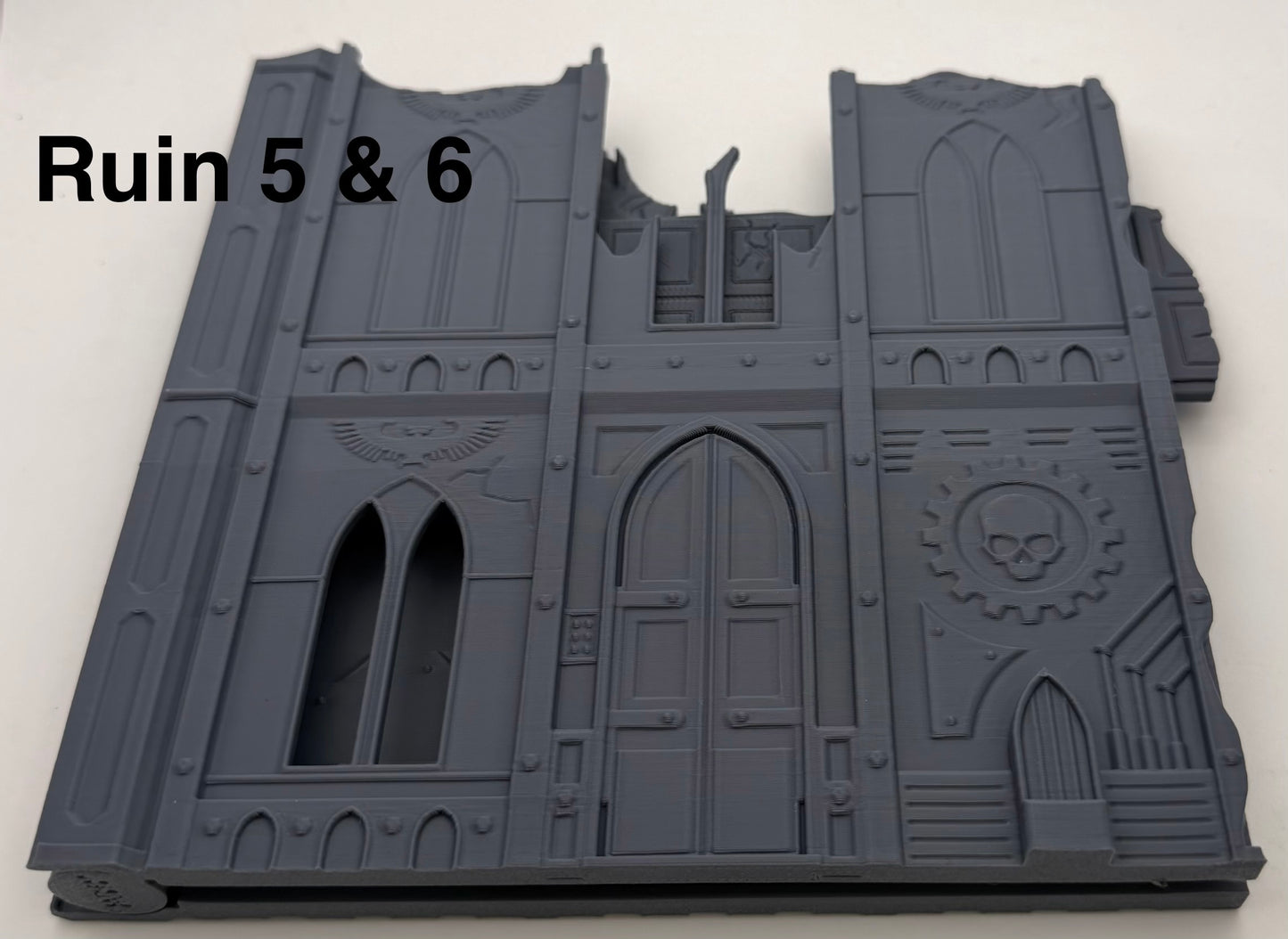 Foldable 11th Edition Compatible Terrain Set | With or Without Footprints