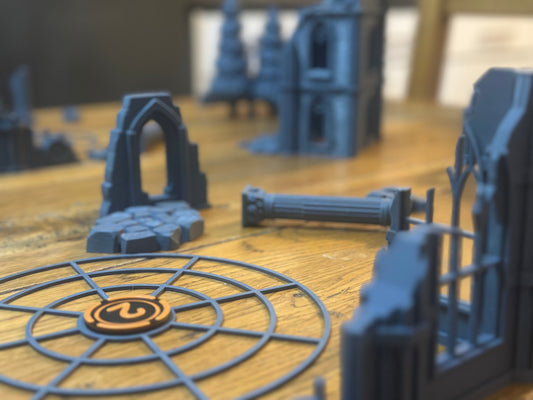 Gothic Battlefield Terrain Bundle – Complete Tabletop Wargaming Set – UK Delivery Included