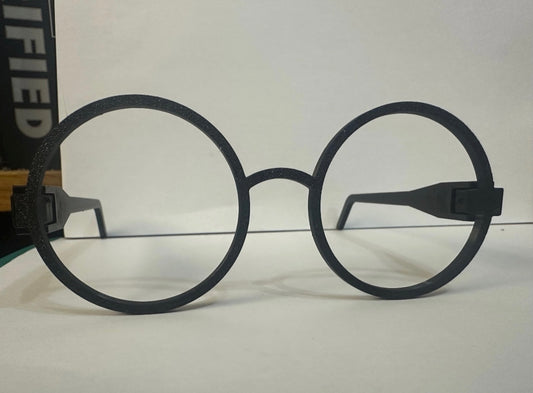 Wizard Glasses – 3D Printed Costume Prop Frames - UK delivery included.