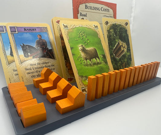 Tabletop Game Player Resource Tray – Cards, Tokens & Pieces Holder - UK delivery included.