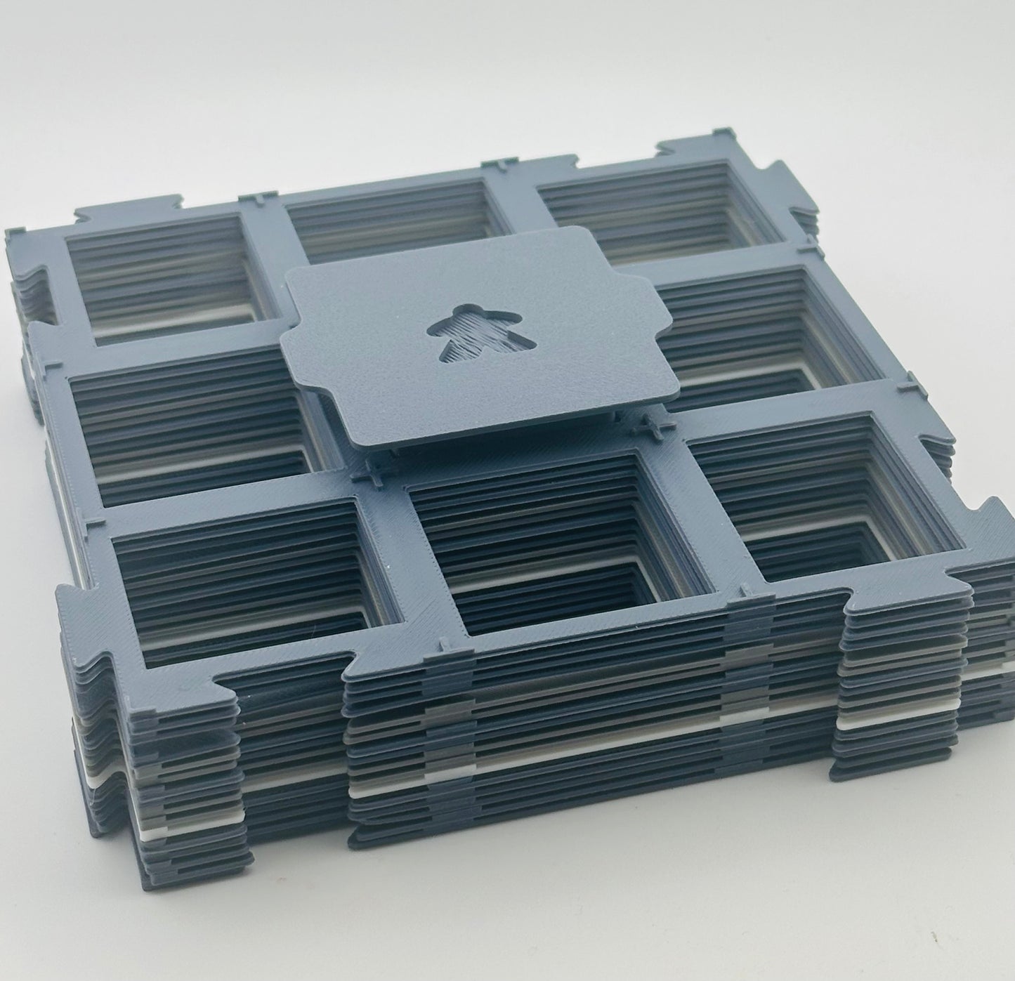 Carcassonne Tile Grid Set x20 with Tile Tower Dispenser & Grid Holder