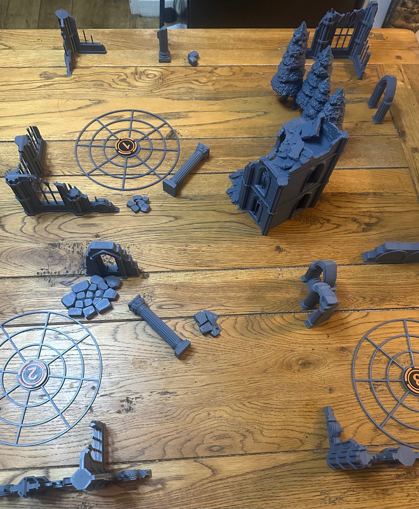 Gothic Battlefield Terrain Bundle – Complete Tabletop Wargaming Set – UK Delivery Included