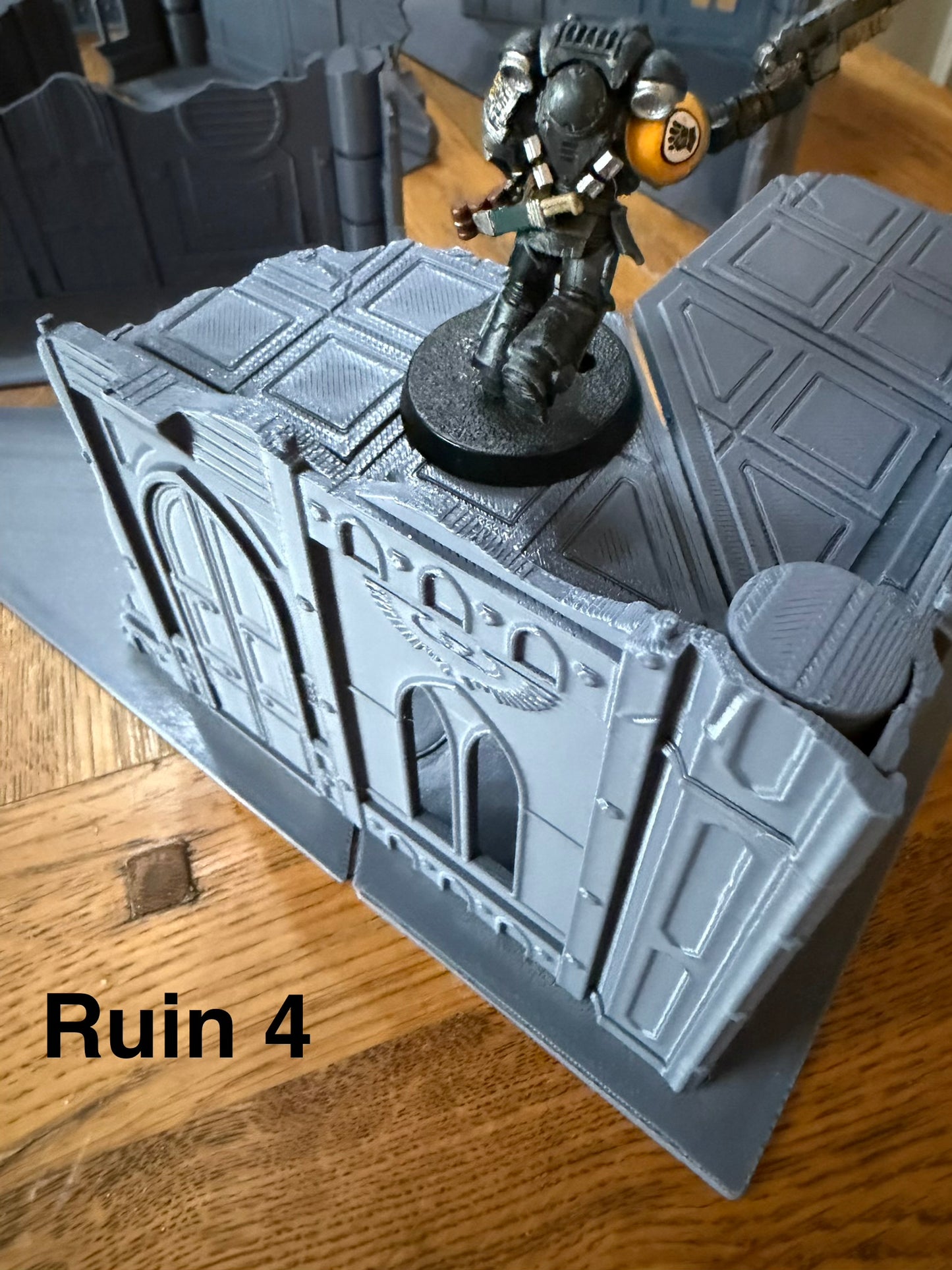 Foldable 11th Edition Compatible Terrain Set | With or Without Footprints