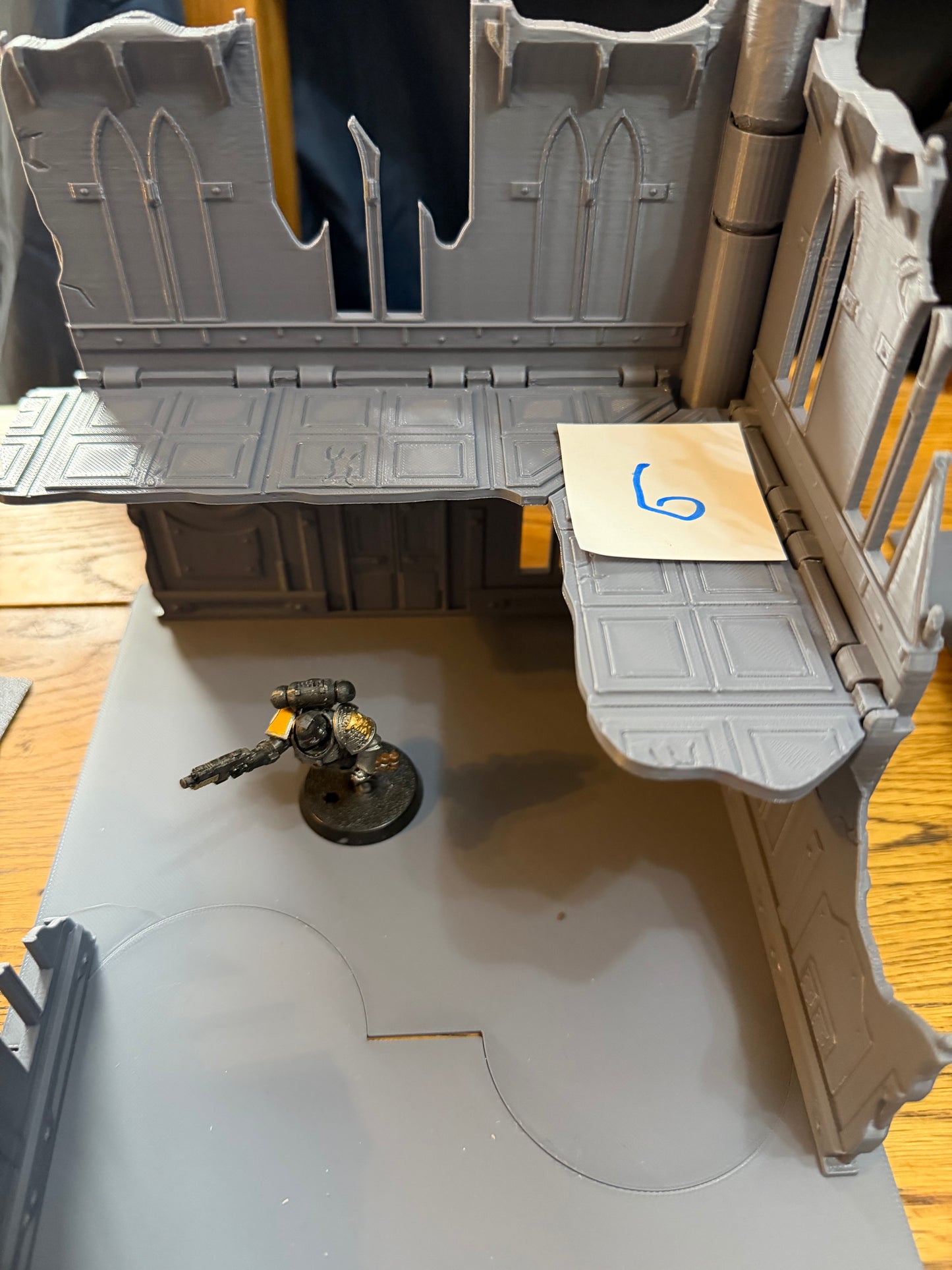 Foldable 11th Edition Compatible Terrain Set | With or Without Footprints