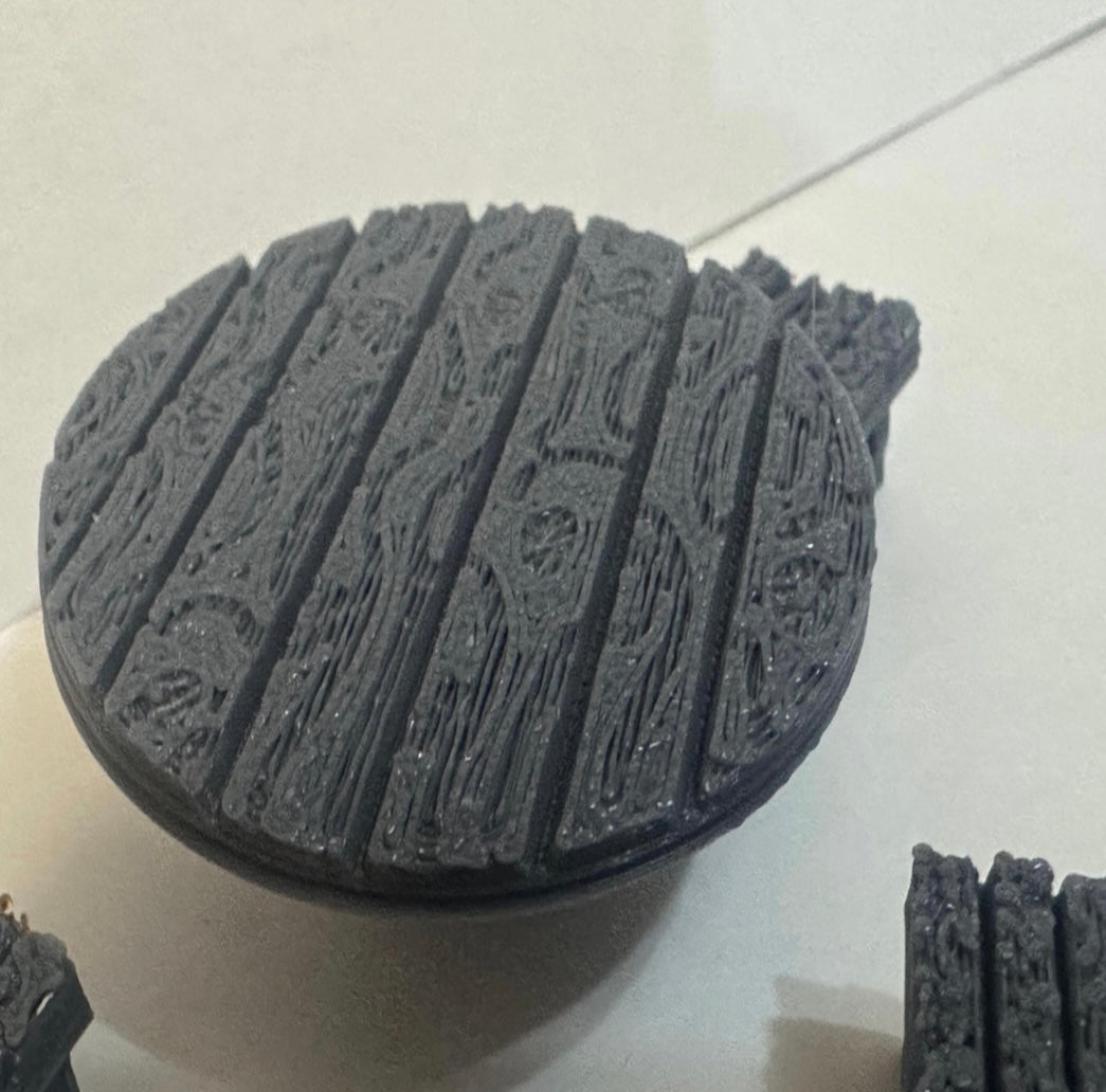 Rustic Table and Stools Terrain Set for Tabletop RPGs - UK delivery included.