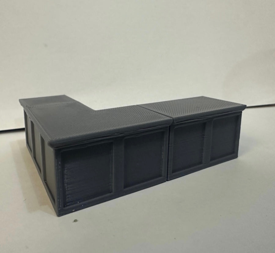 Miniature Tavern Bar Counter – 28 to 32mm Interior Terrain - UK delivery included.