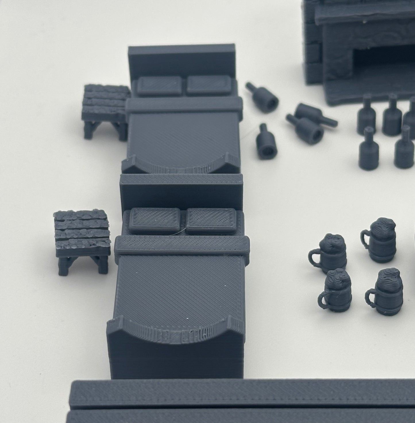 Fantasy Tavern Interior Terrain Bundle – RPG & Tabletop Scenery (UK Delivery Included)