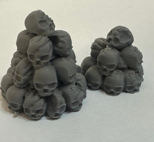 Fantasy Skull Pile Scatter Terrain – 28 to 32mm - UK delivery included.