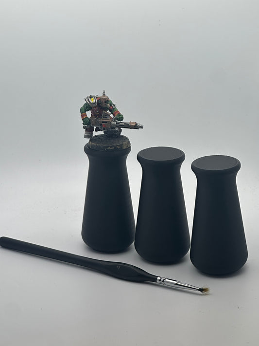 Miniature Painting Handles – Pack of 3 Ergonomic Hobby Painting Grips (UK Delivery Included)