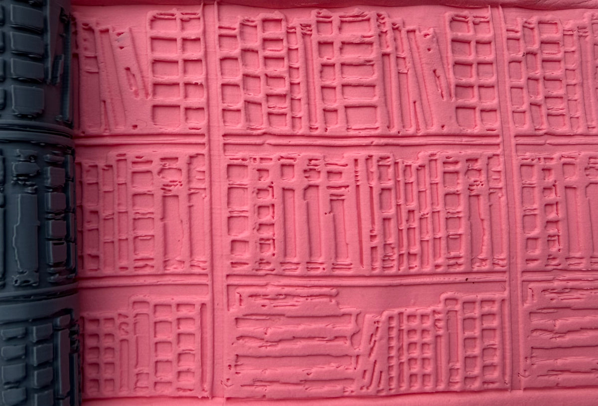 Bookcase Texture Roller No. 87