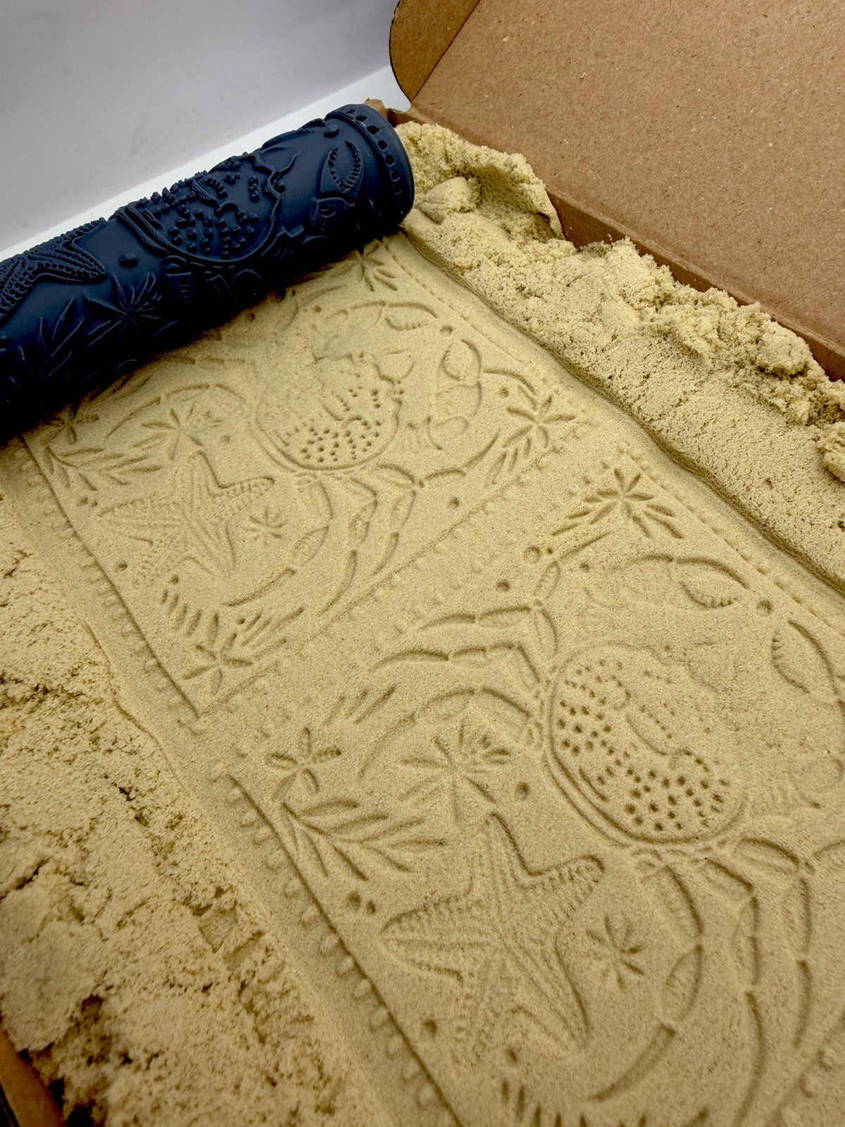 Crab & Starfish Deboss Texture Roller No. 10A