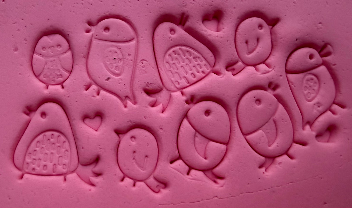 Bird Embossing Stamp Set