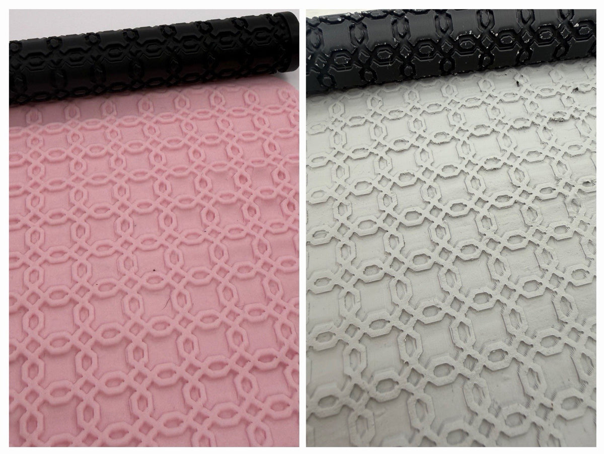 Geometric Pattern Texture Roller No. 5